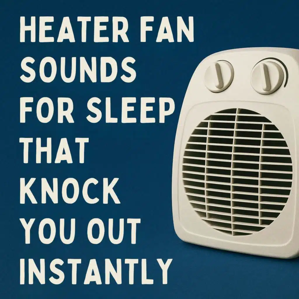 Heater Fan Sounds for Sleep That Knock You Out Instantly