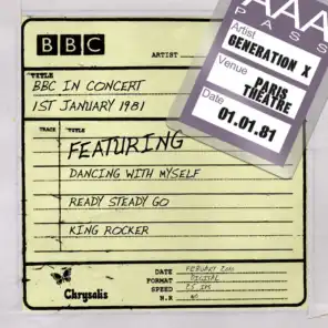 Dancing With Myself (BBC In Concert 01/01/81)