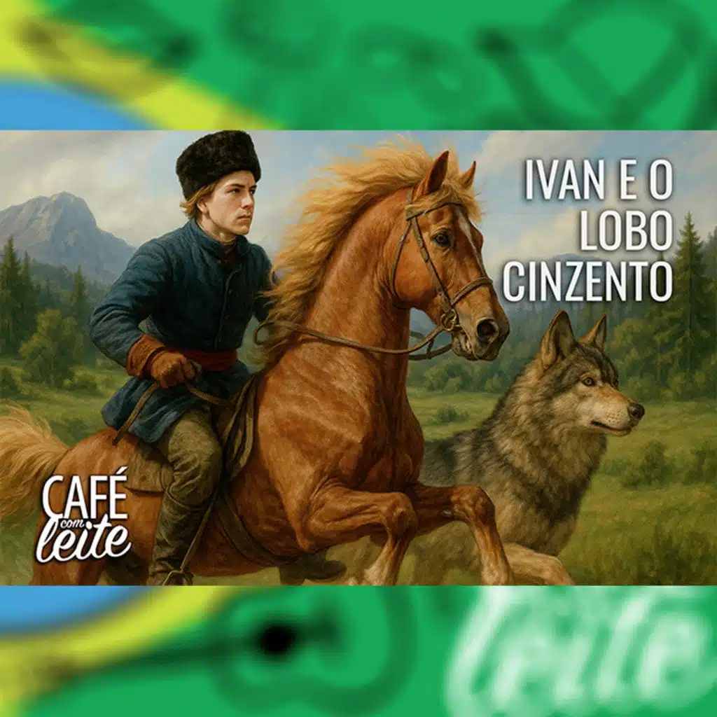 Café Com Leite Especial -Ivan e o Lobo Cinzento - sobre coragem, sabedoria, inveja e gratidão