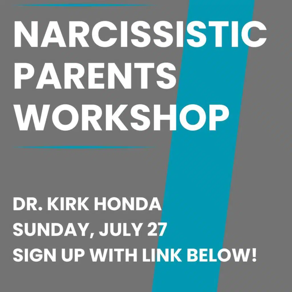 Promo for Narcissistic Parents Workshop