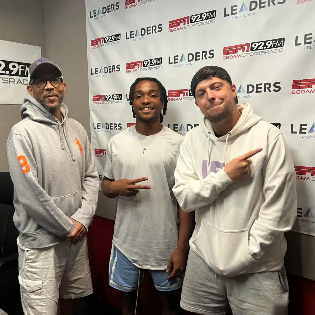 CALVIN AUSTIN III IN-STUDIO with Jason & John (7/15/25) in advance of his 4th season as a Steelers WR