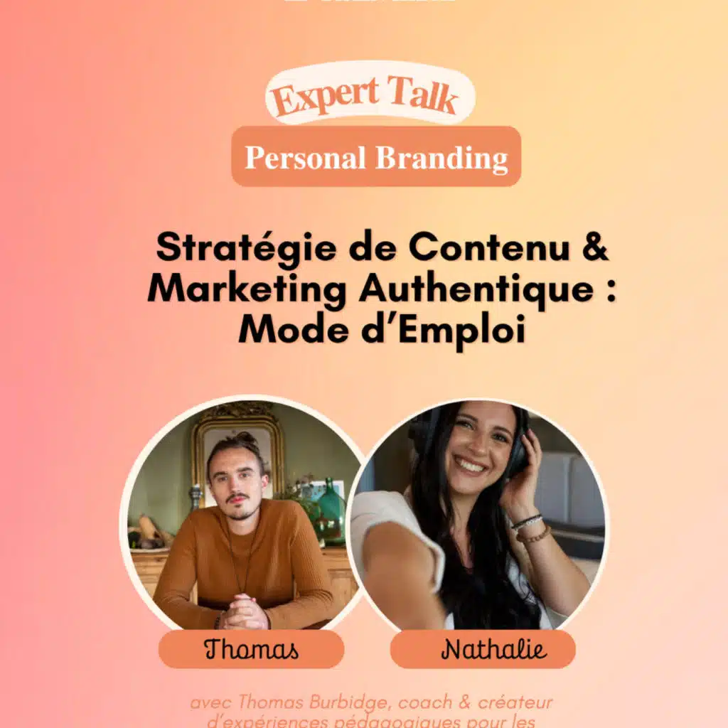 Stratégie de contenu & marketing authentique : mode d'emploi avec Thomas Burbidge