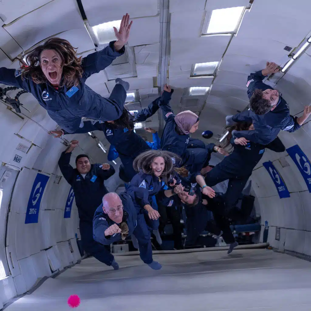 Mat Kaplan’s first flight in zero-G