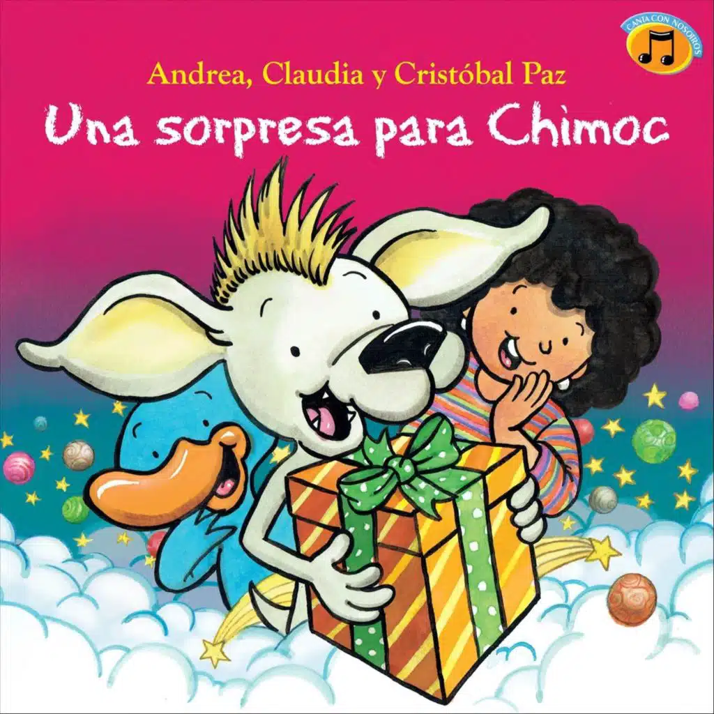Andrea, Claudia y Cristóbal Paz