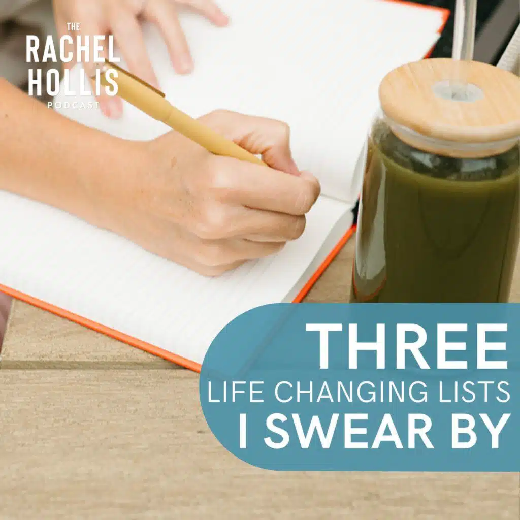 865: 3 Life-Changing Lists I Swear By