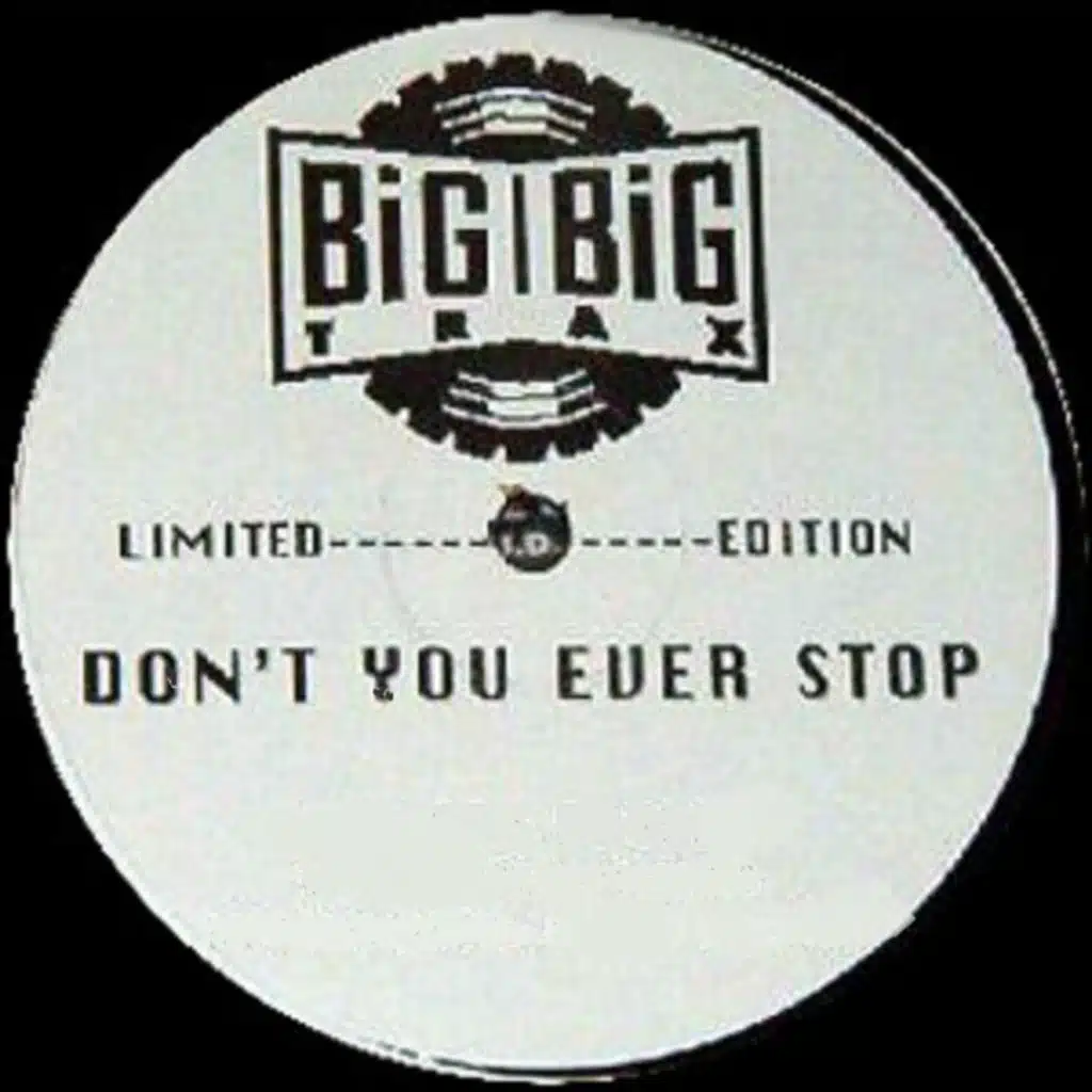 Don't You Ever Stop (The Deepness Re-Edit)