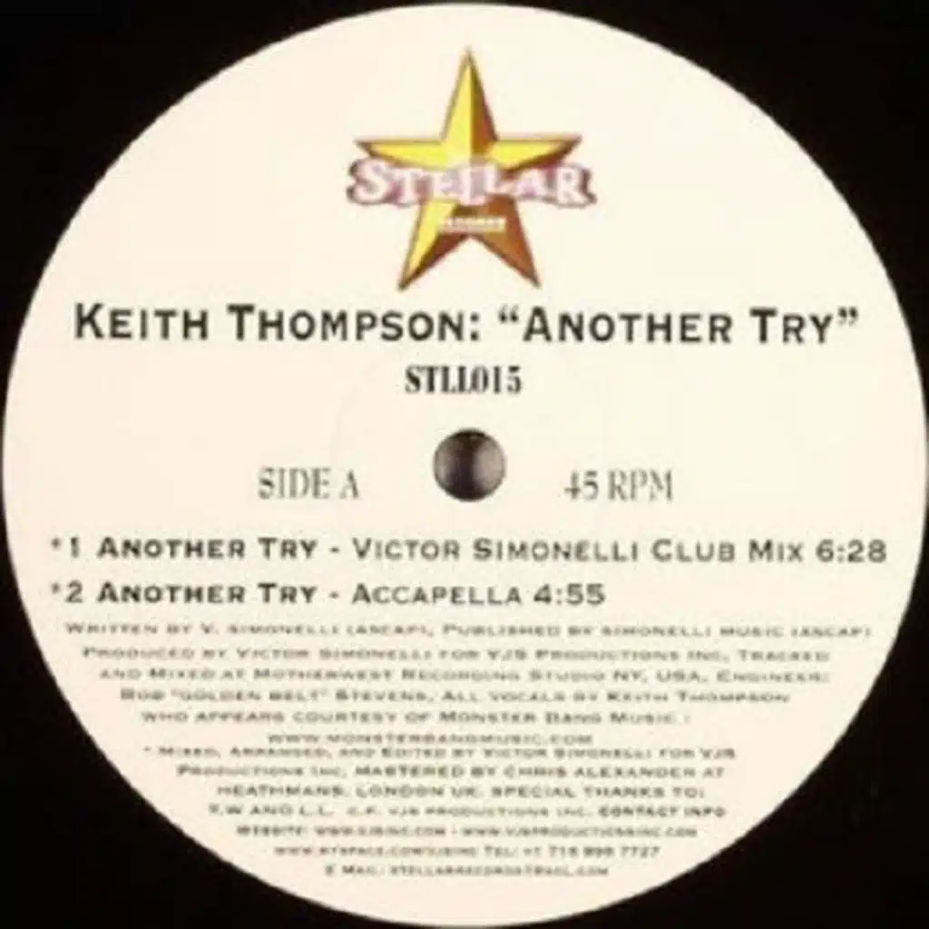 Another Try (Victor Simonelli Dub Mix)