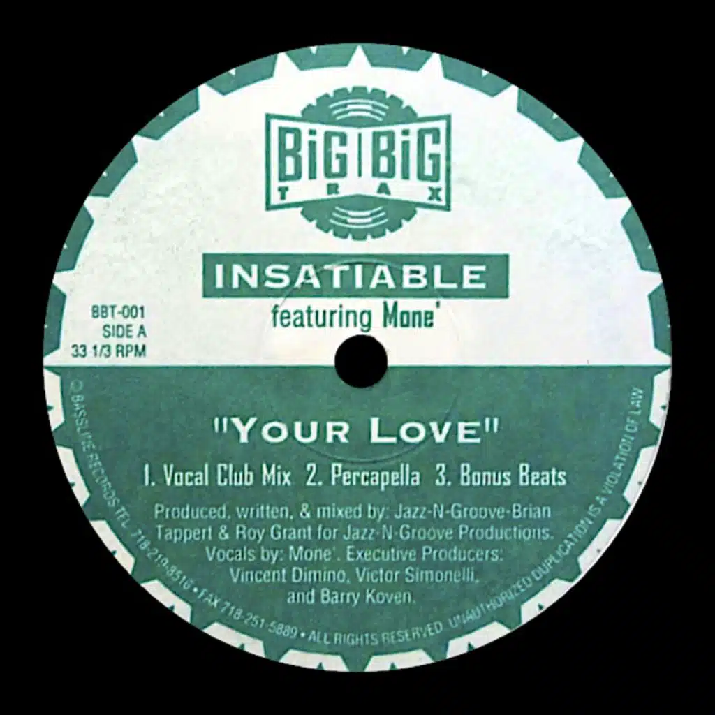 Your Love (Bonus Beats)