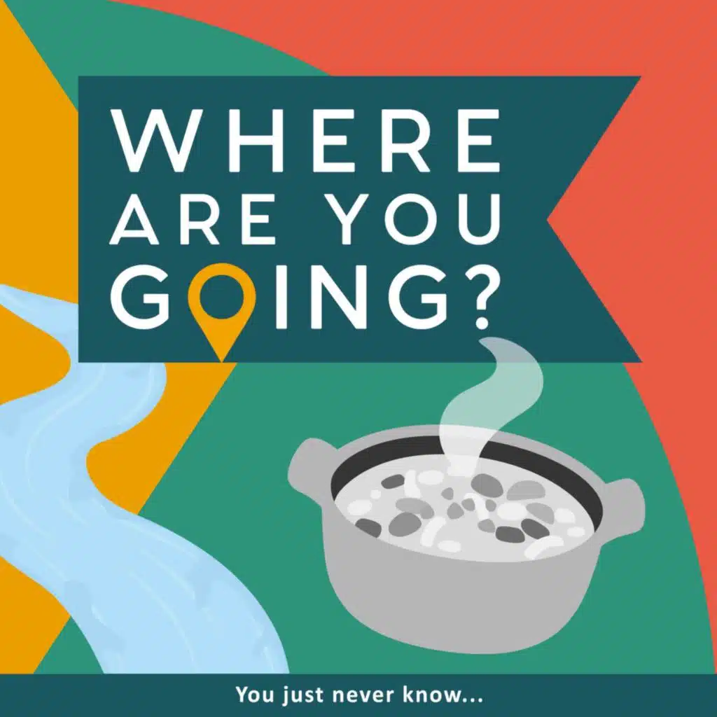 A delivery, a stream and a very precise walk.