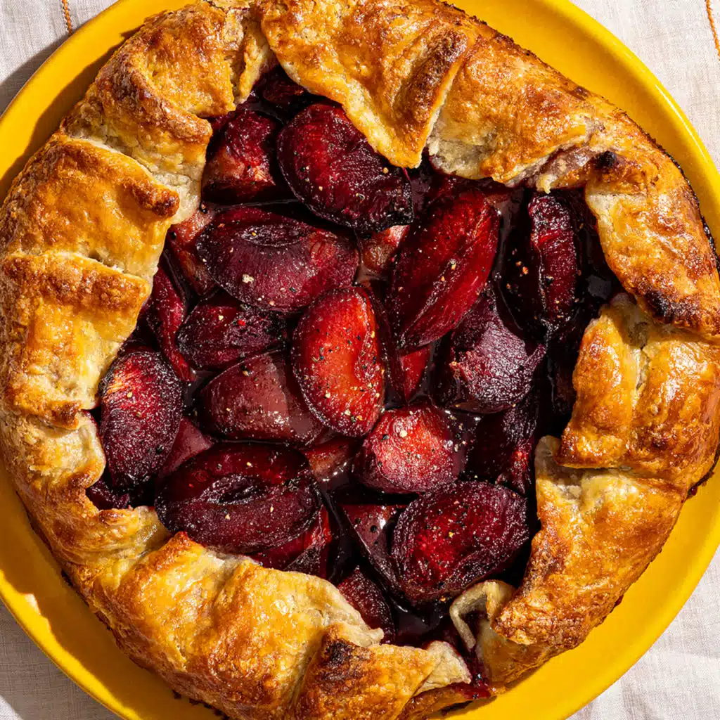 Glorious galettes with peak summer fruit