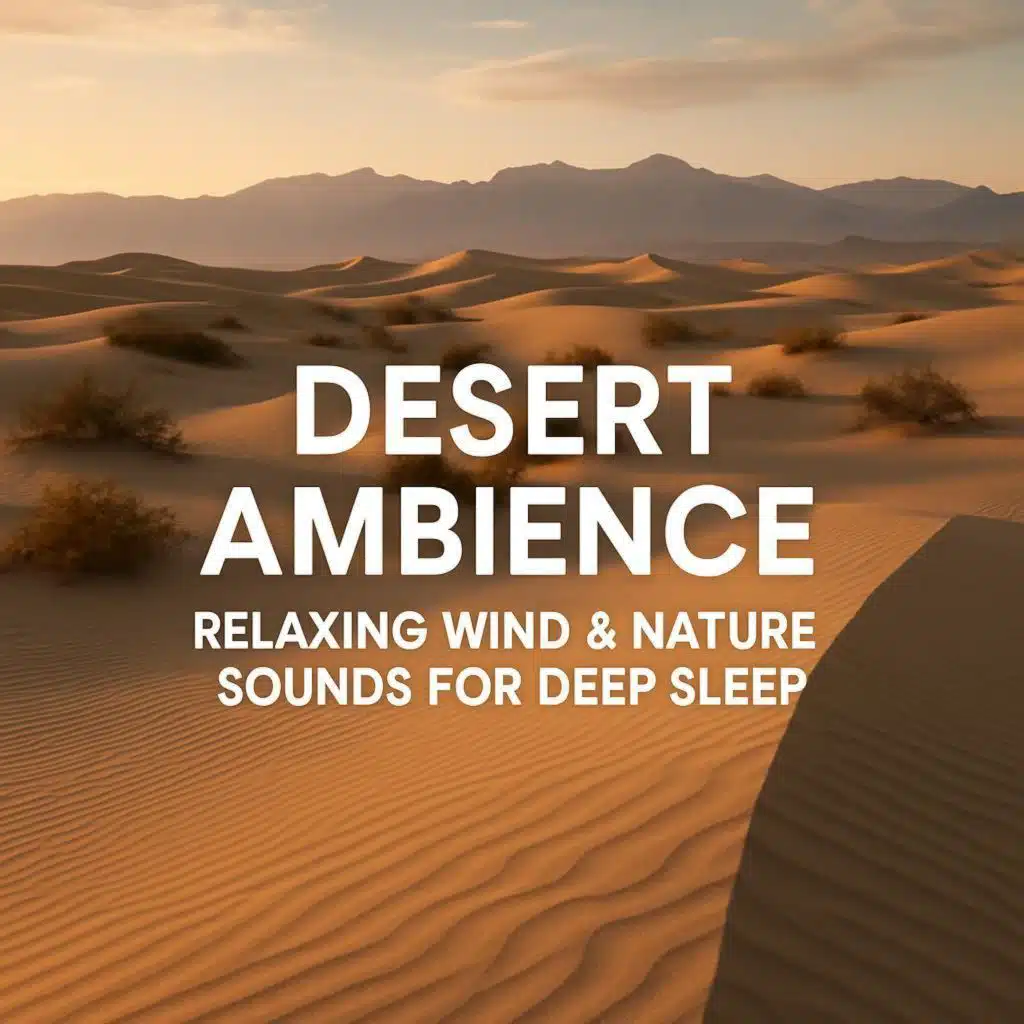Desert Ambience | Relaxing Wind & Nature Sounds for Deep Sleep