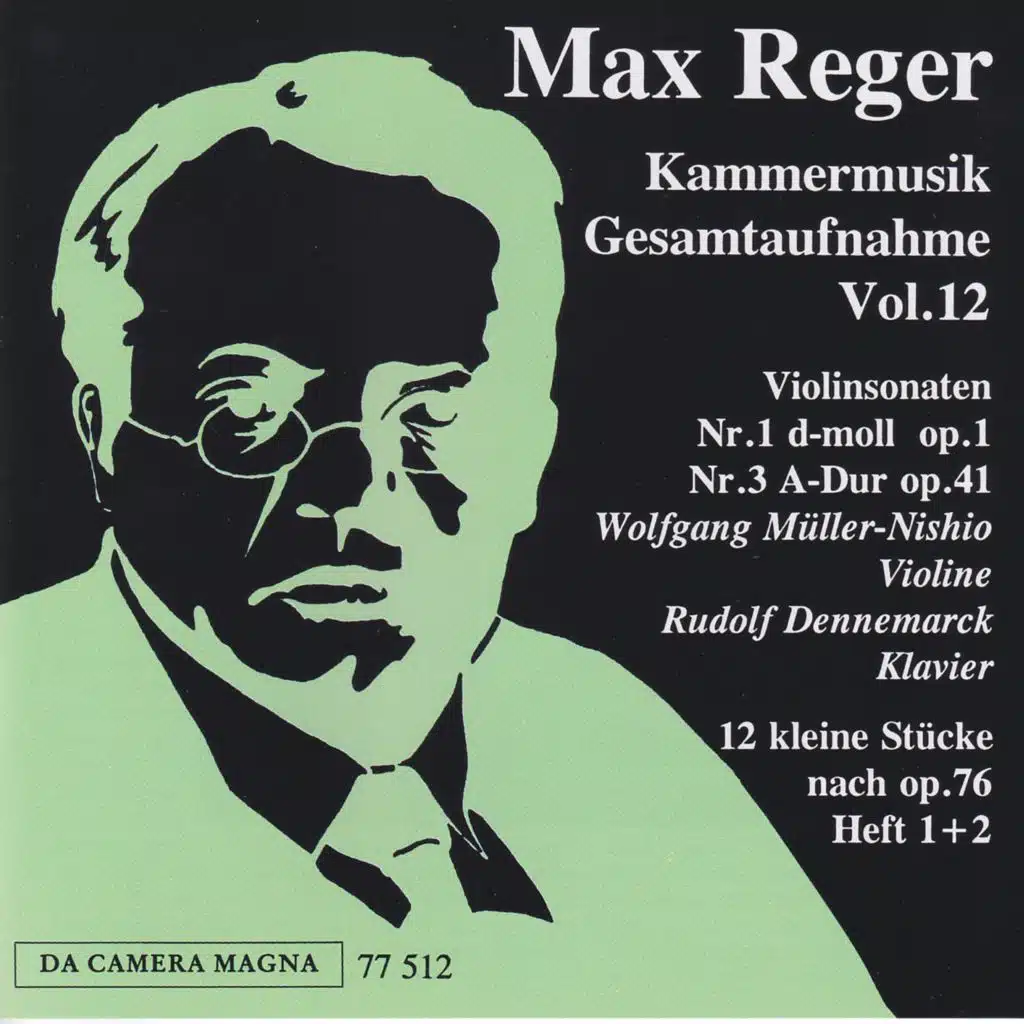 Reger: The Complete Chamber Music, Vol. 12