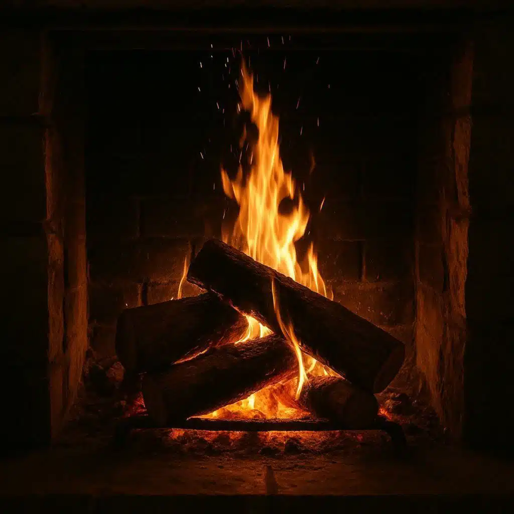 Fire Sounds for Sleep | Relaxing Fireplace Burning Ambience