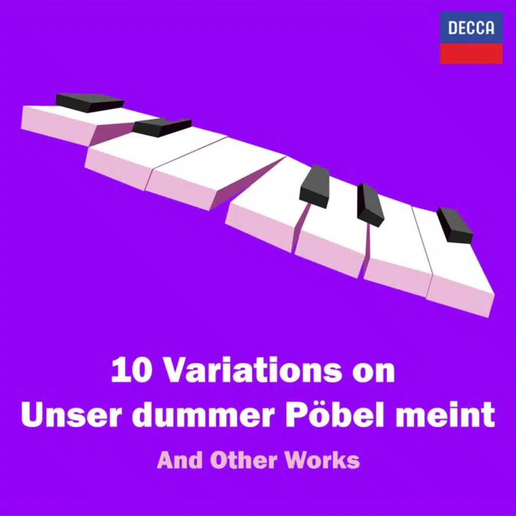 Mozart: 10 Variations on "Unser dummer Pöbel meint" by Gluck, K. 455: Var. 1