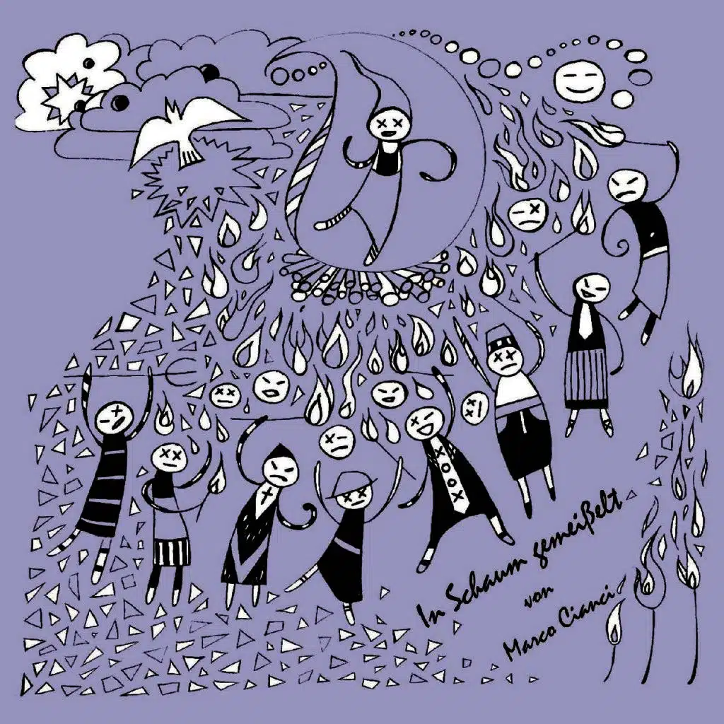 In Schaum gemeißelt