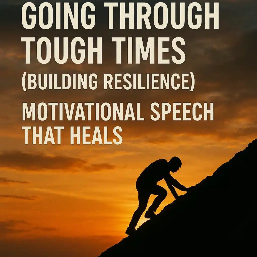 Going Through Tough Times (Building Resilience) – Motivational Speech That Heals