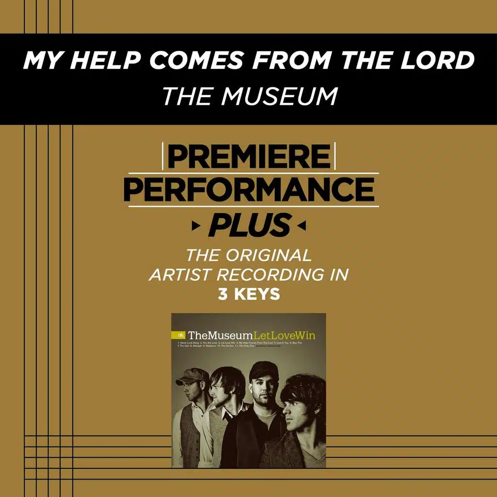 My Help Comes From The Lord (Medium Key Performance Track With Background Vocals)