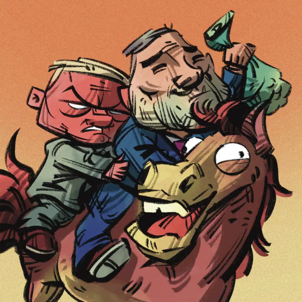 Pelleho sestry koňa otca Brit