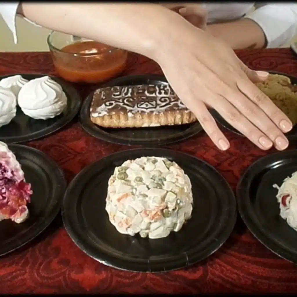 ASMR Eating sounds!!! Russian Traditional Foods Tasting ♥ (see description :)