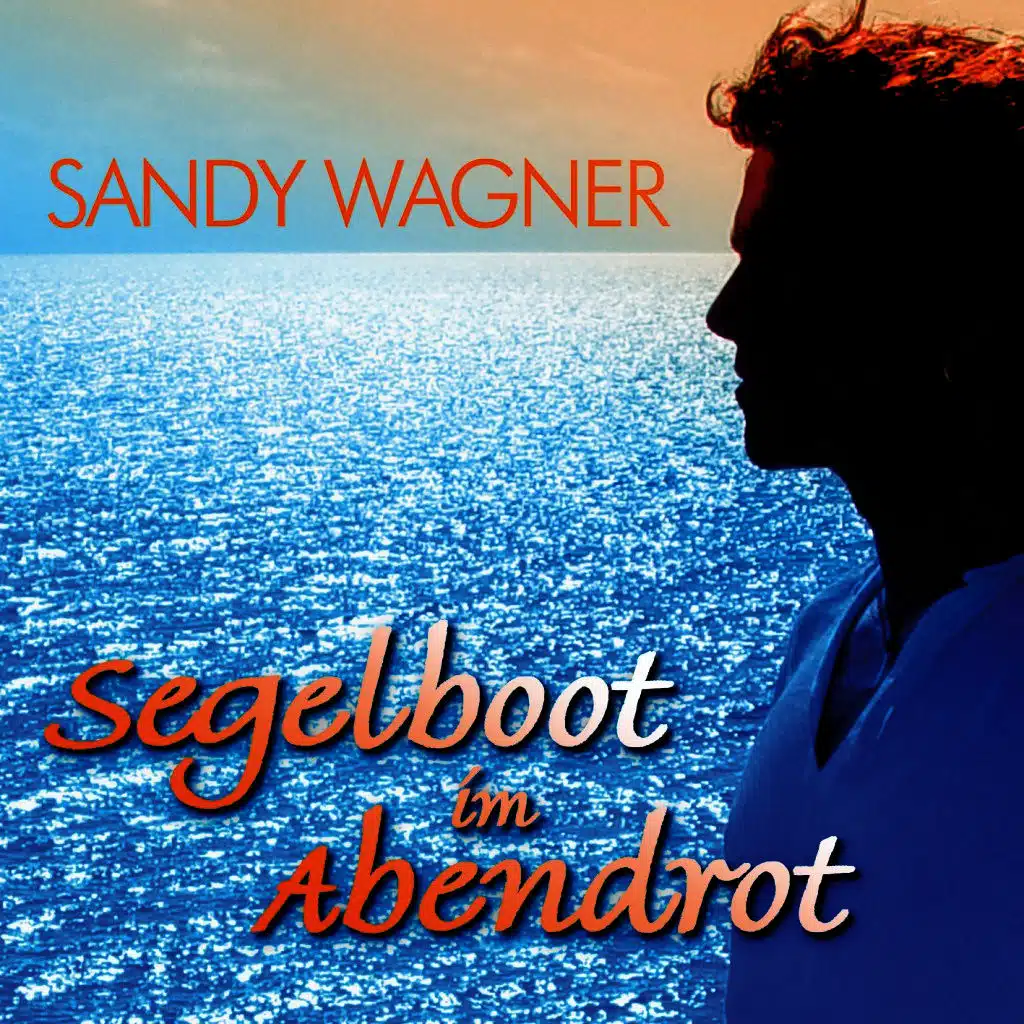 Segelboot im Abendrot