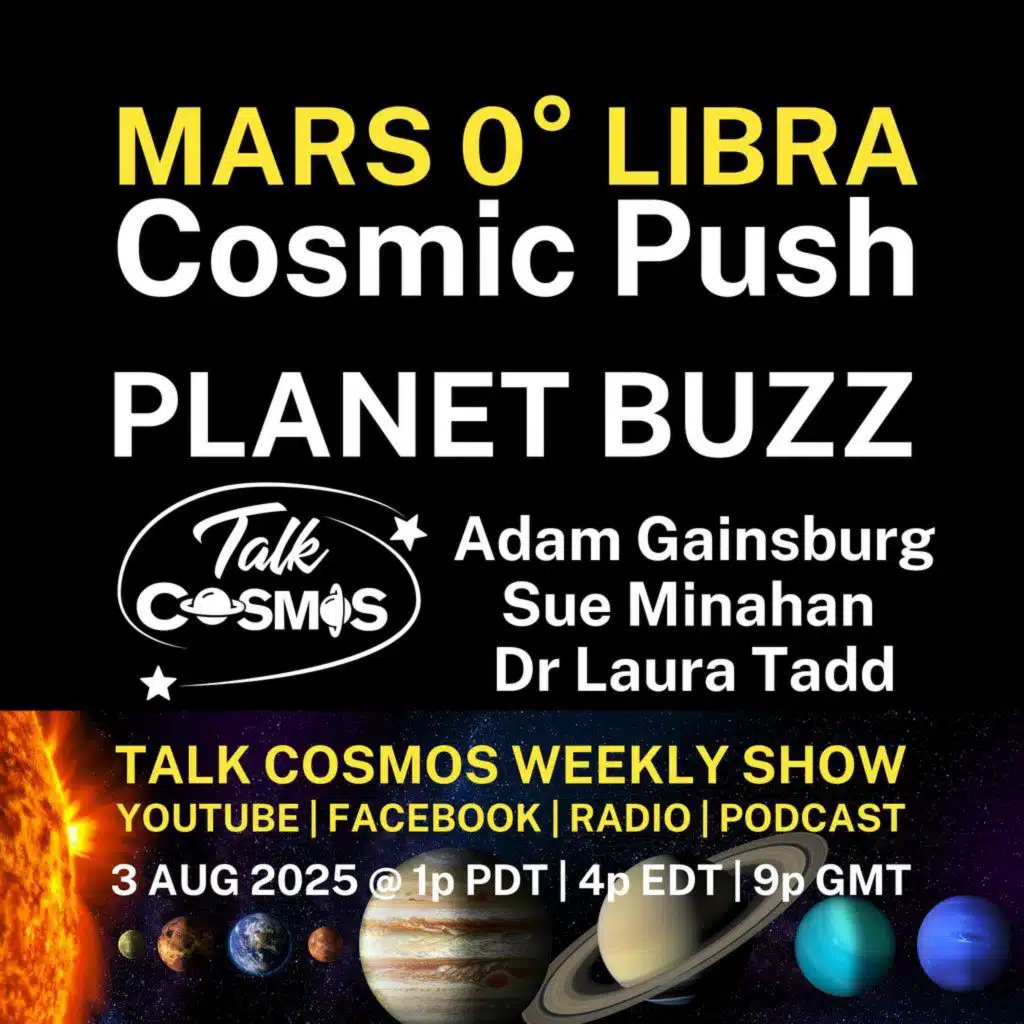 Planet Buzz - MARS 0° LIBRA - Cosmic Push!