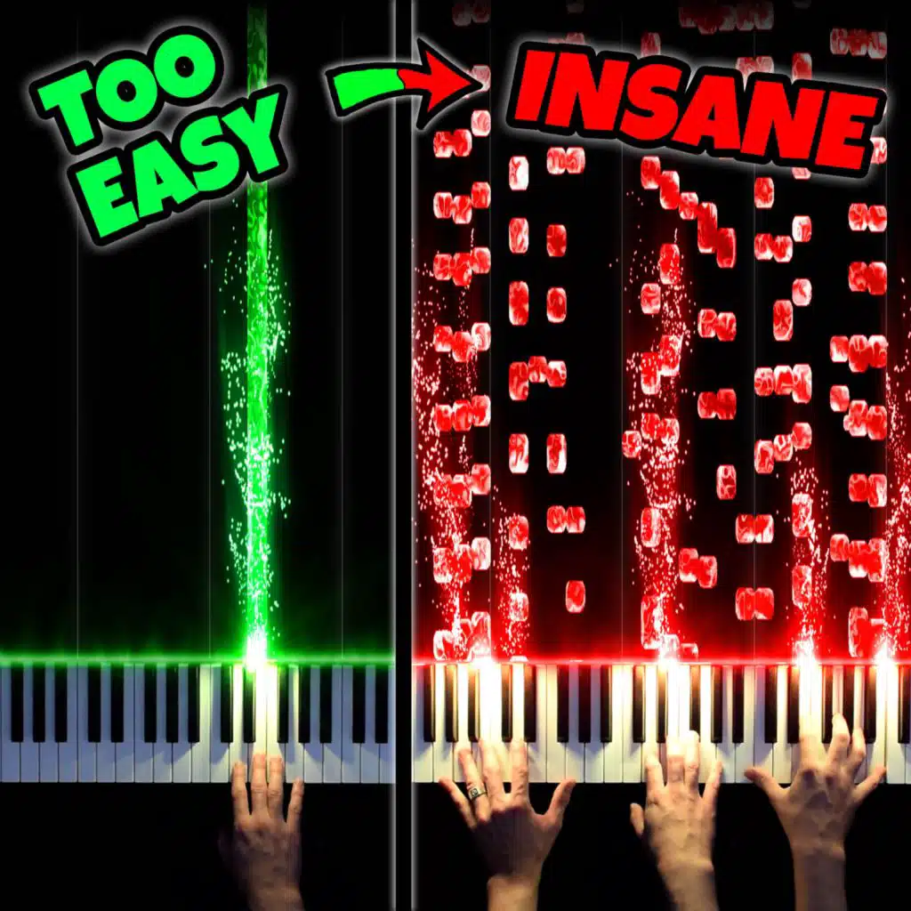 Never Gonna Give You Up from TOO EASY to INSANE