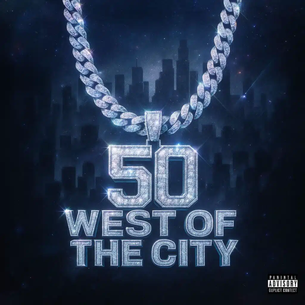 West of the city