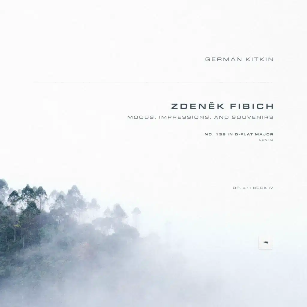 Moods, Impressions, and Souvenirs, Op. 41: Book IV: No. 139 in D-Flat Major. Lento