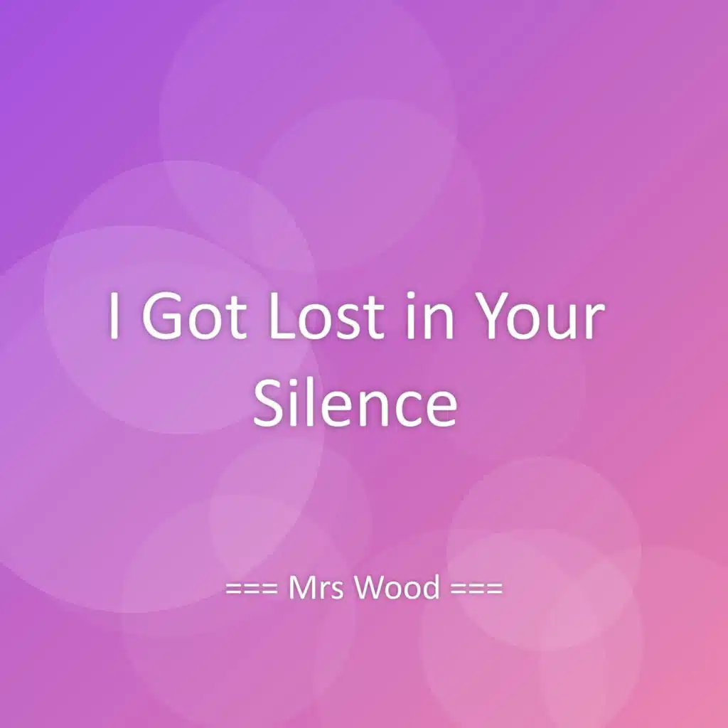 I Got Lost in Your Silence