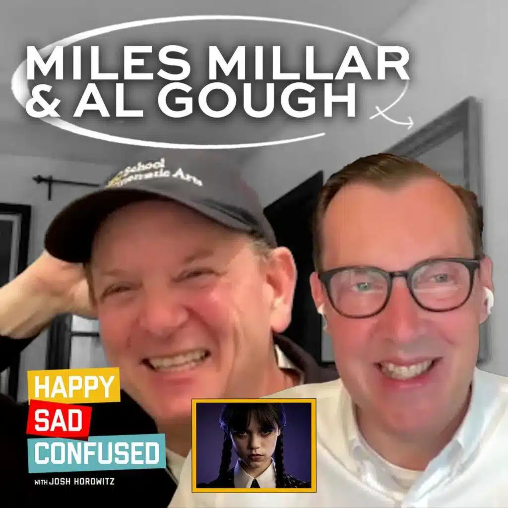 WEDNESDAY creators Al Gough & Miles Millar