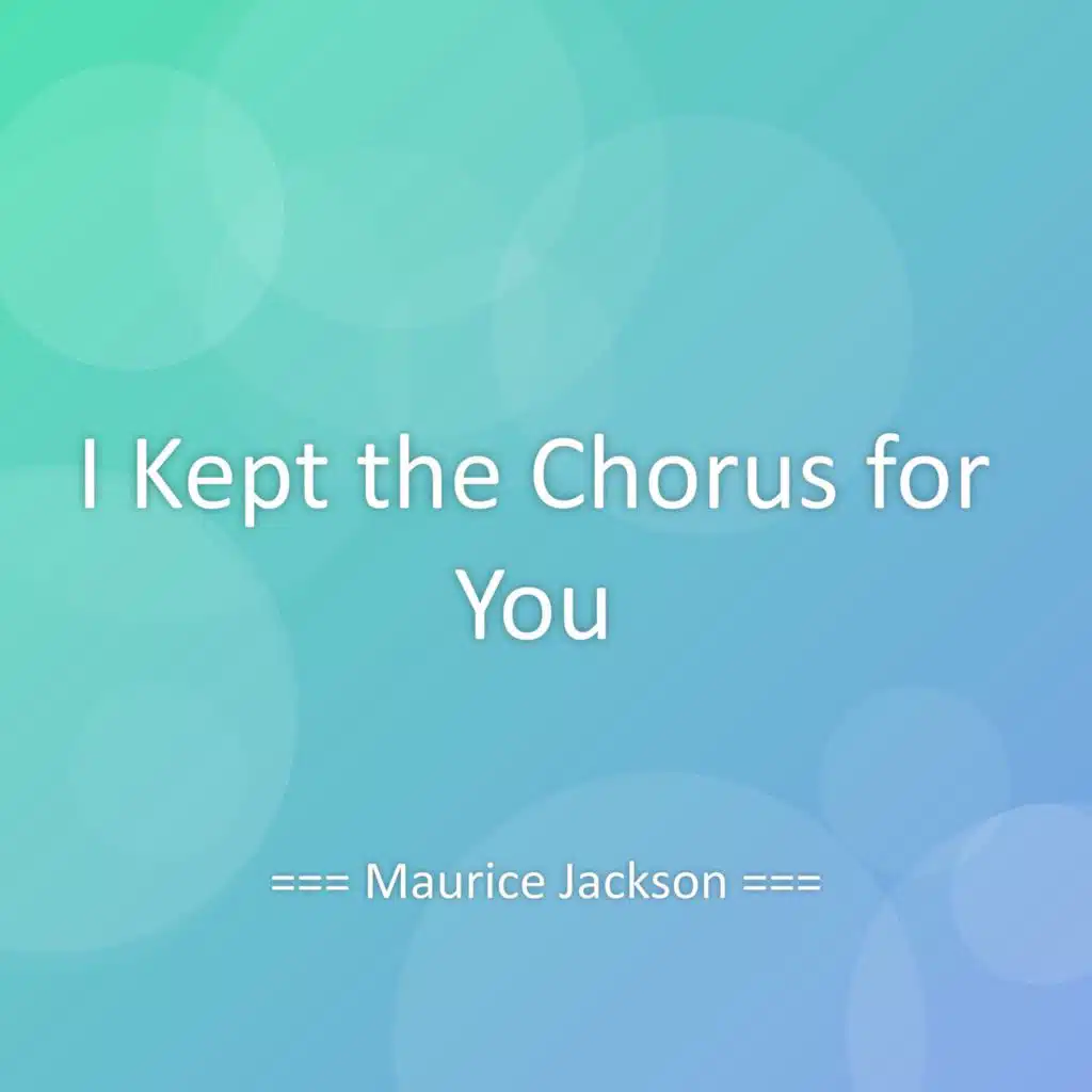 MAURICE JACKSON