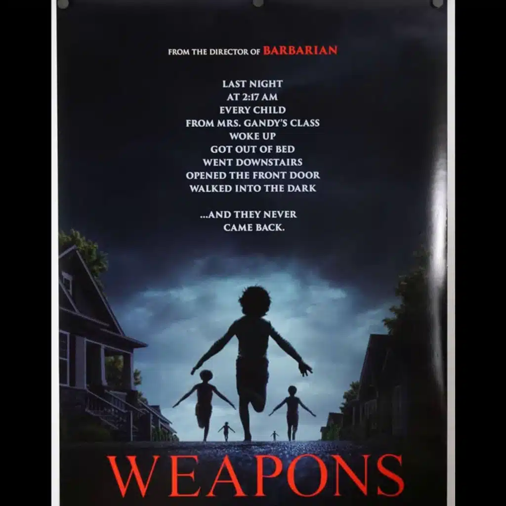 Weapons scary movie was really good movie 