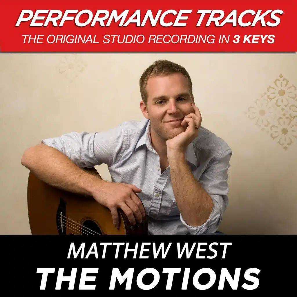 The Motions (High Key-Premiere Performance Plus w/o Background Vocals)