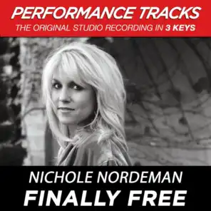 Finally Free (Medium Key Performance Track With Background Vocals)