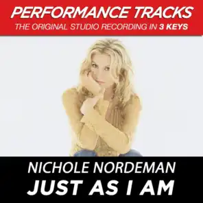 Just As I Am (Medium Key Performance Track Without Background Vocals)