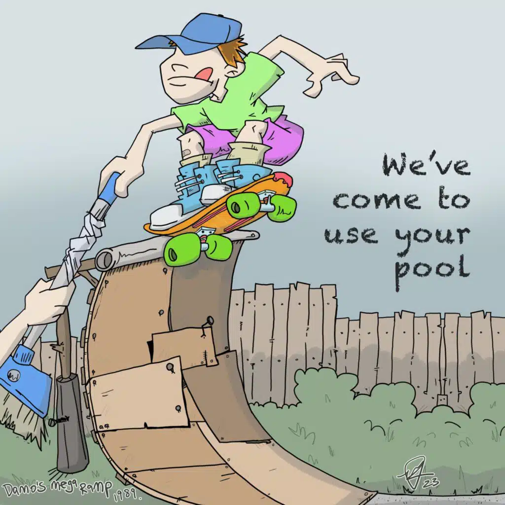 We've Come to Use Your Pool