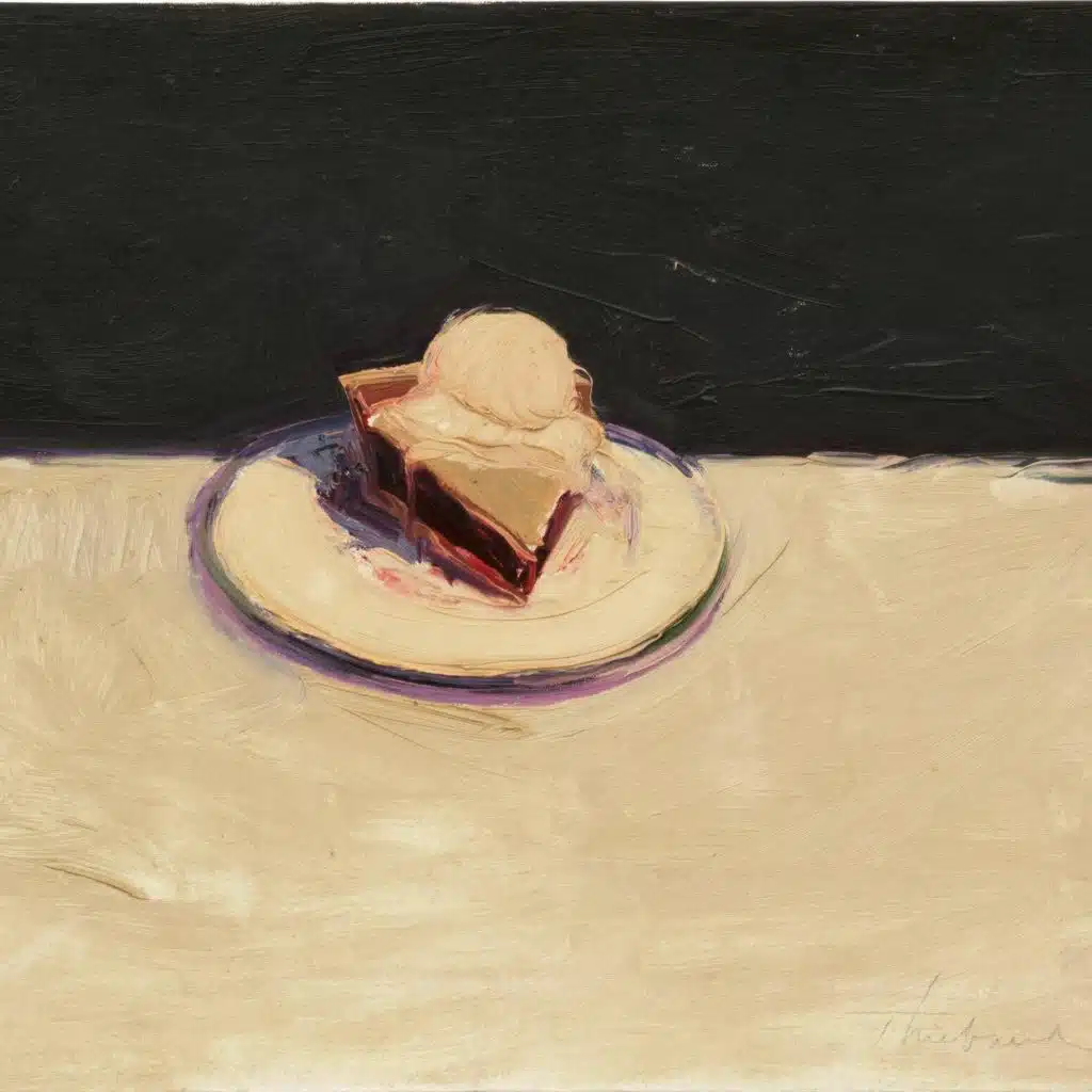 Wayne Thiebaud | Pie a la Mode