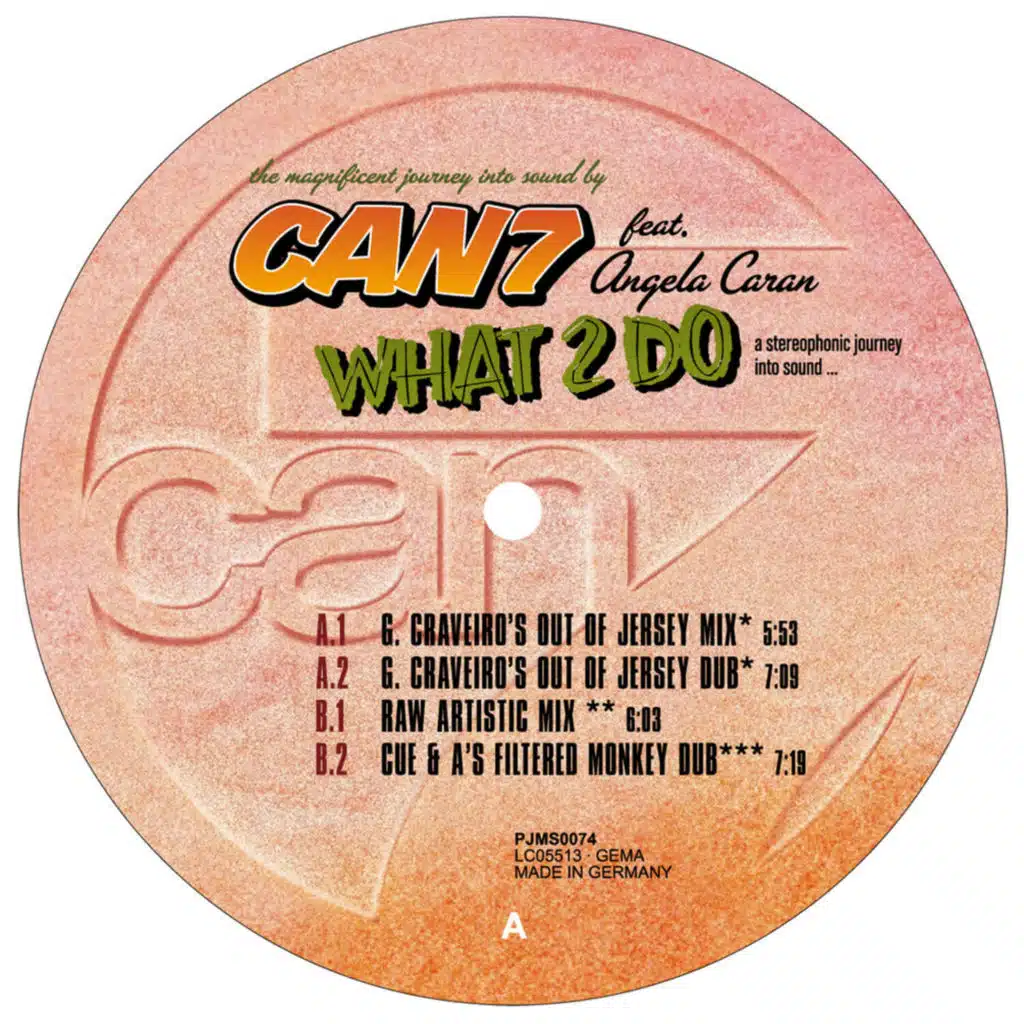 What 2 Do (Craveiro's Out of Jersey Dub) [feat. Angela Caran]