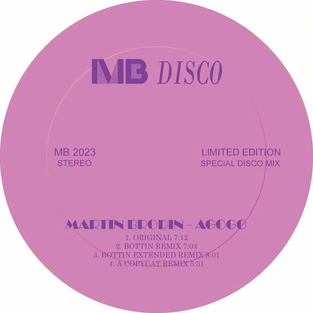 Agogo (Bottin Extended Remix)