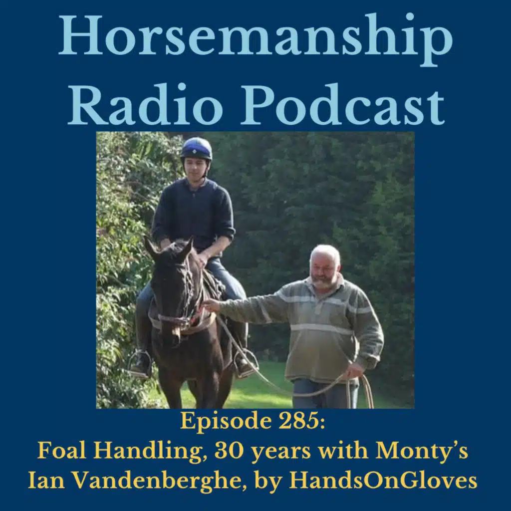 285: Foal Handling and 30 years with Monty’s Ian Vandenberghe,  by HandsOnGloves