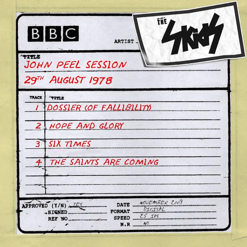 Dossier (Of Fallibility) (BBC John Peel Session)