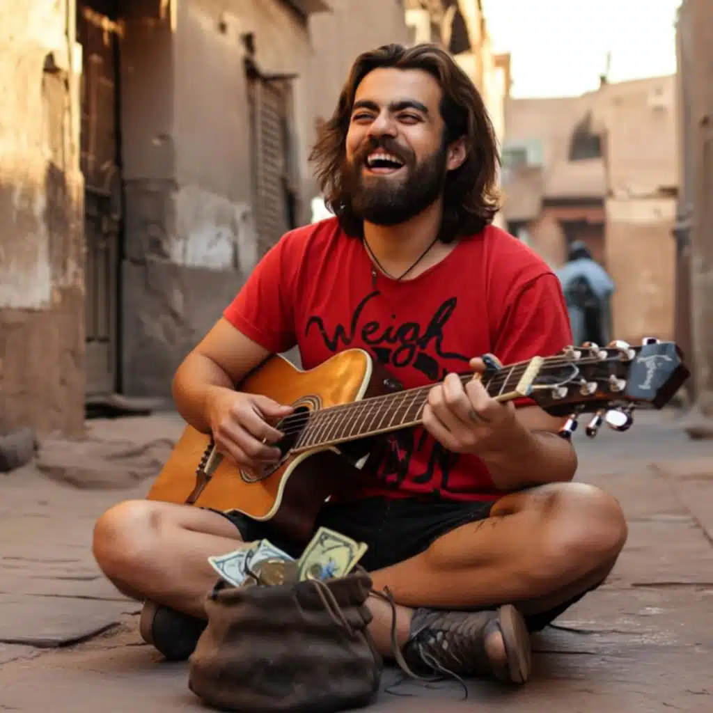 انا بشحت بالجيتار