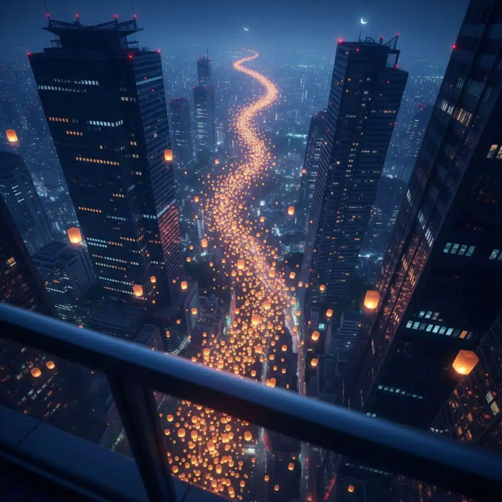 Shinjuku Sky Lanterns