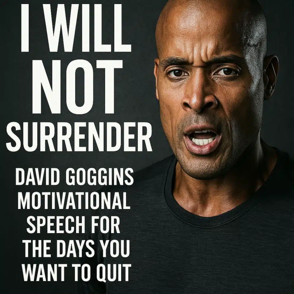 I WILL NOT SURRENDER – David Goggins Motivational Speech for the Days You Want to Quit