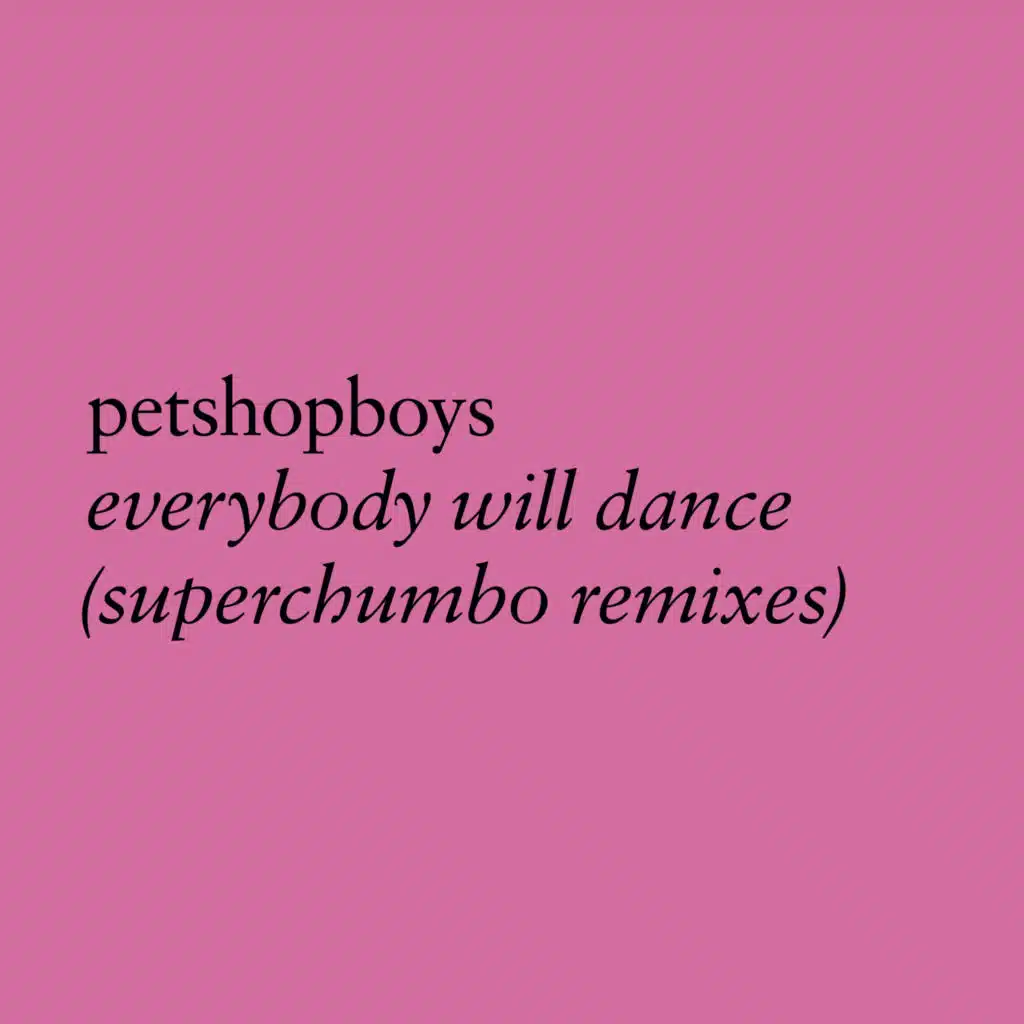 Everybody will dance (Superchumbo dub)