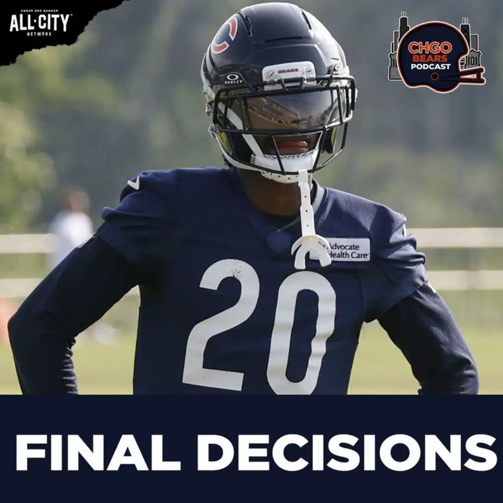 FINAL CUTS: Will Jahdae Walker Make the Final 53 with Chicago Bears? | CHGO Bears Podcast