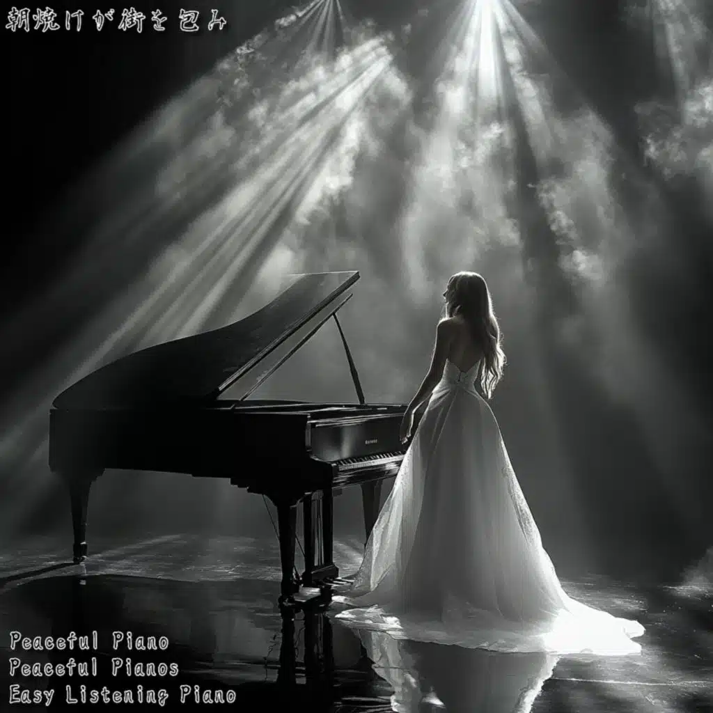 朝焼けが街を包み