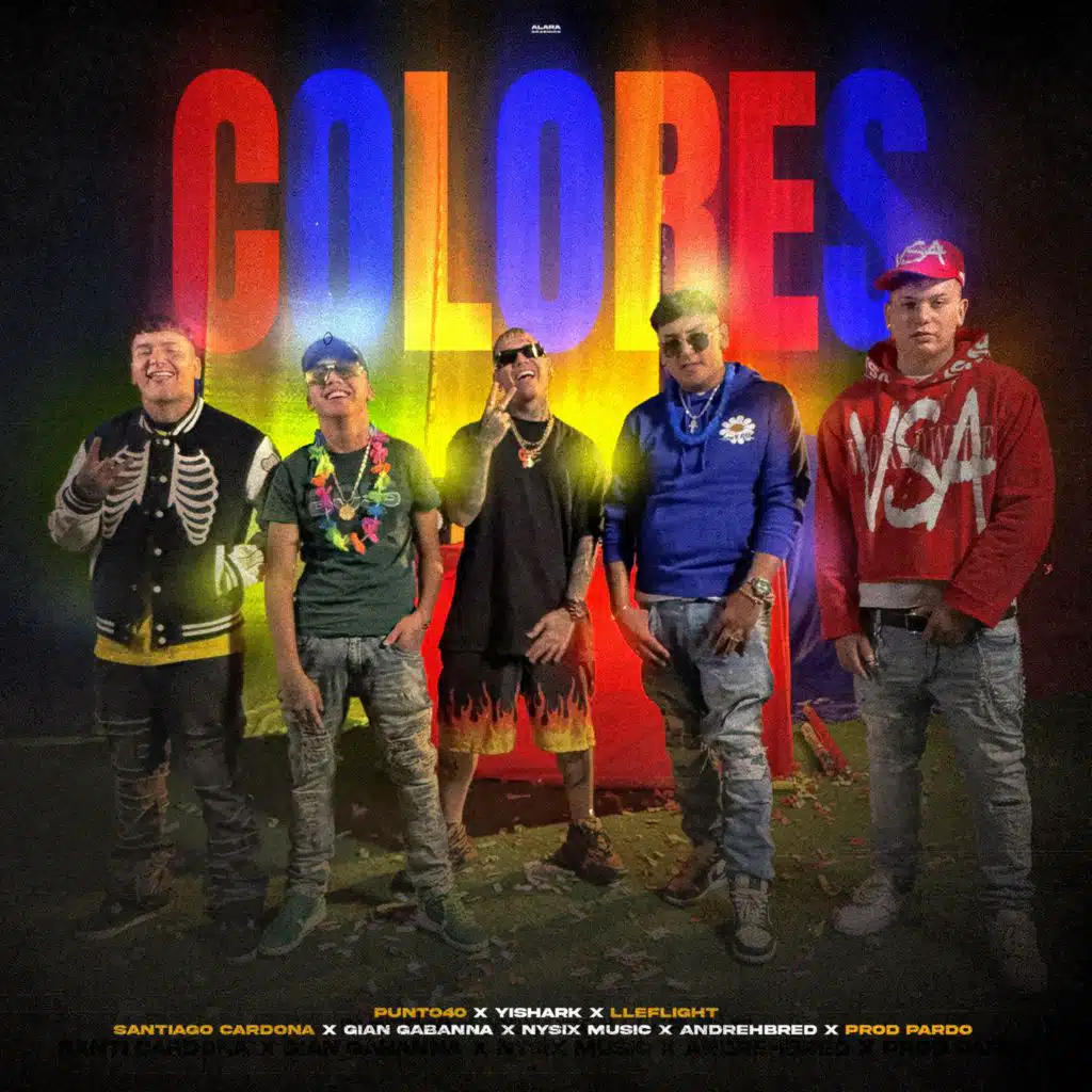 Colores (feat. Nysix music, Andrehbred, Santiago cardona, Gian gabanna & Prod pardo)