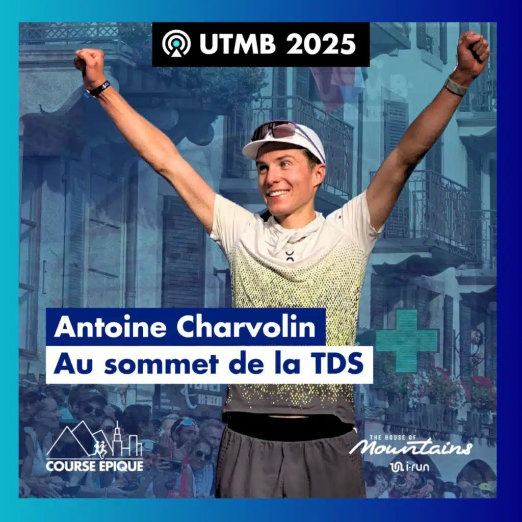 [UTMB 2025] Antoine Charvolin au sommet de la TDS