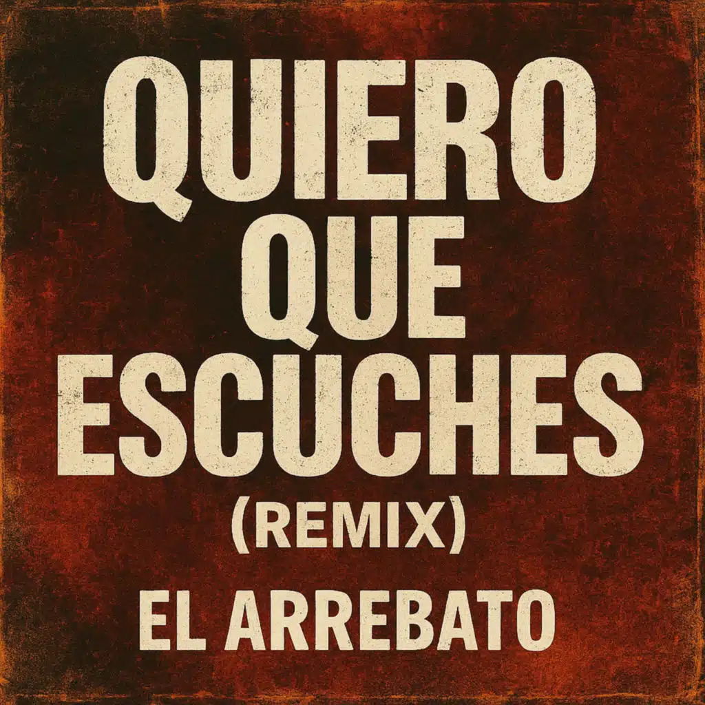 Quiero Que Escuches (Remix)